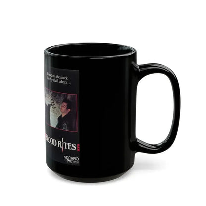 BLOOD RITES (VHS COVER) - Black Coffee Mug - Go Mug Yourself