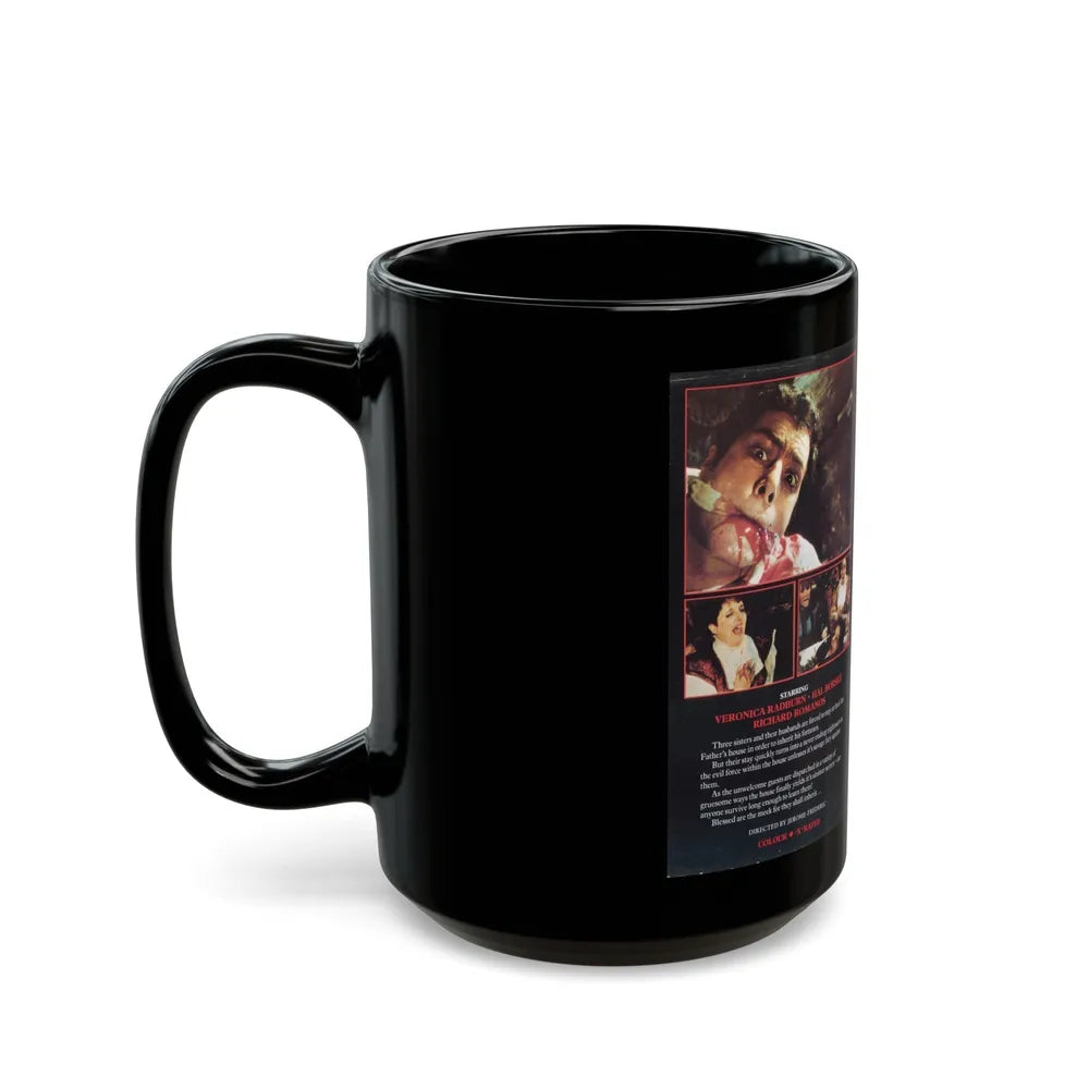 BLOOD RITES (VHS COVER) - Black Coffee Mug-Go Mug Yourself