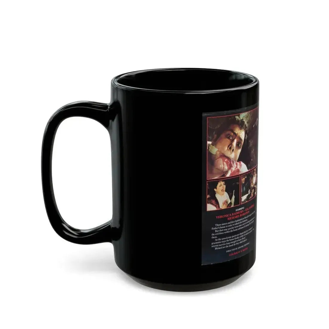 BLOOD RITES (VHS COVER) - Black Coffee Mug - Go Mug Yourself
