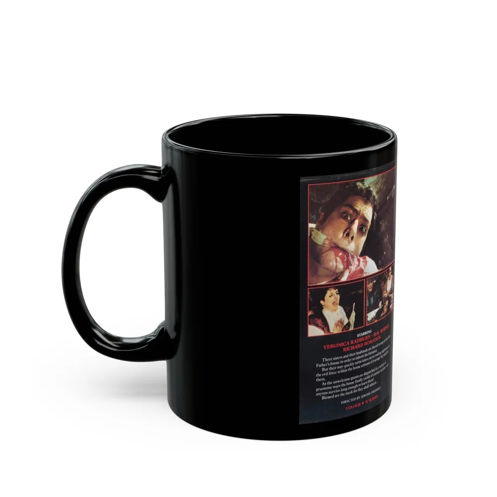 BLOOD RITES (VHS COVER) - Black Coffee Mug-Go Mug Yourself