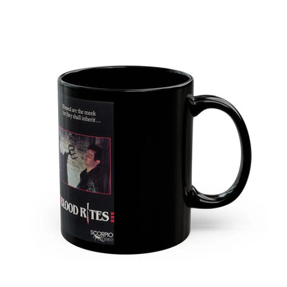 BLOOD RITES (VHS COVER) - Black Coffee Mug-Go Mug Yourself