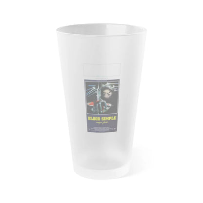 BLOOD SIMPLE (ITALIAN) 1984 Movie Poster - Frosted Pint Glass 16oz-16oz-Frosted-Go Mug Yourself