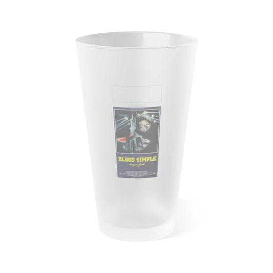 BLOOD SIMPLE (ITALIAN) 1984 Movie Poster - Frosted Pint Glass 16oz-16oz-Frosted-Go Mug Yourself