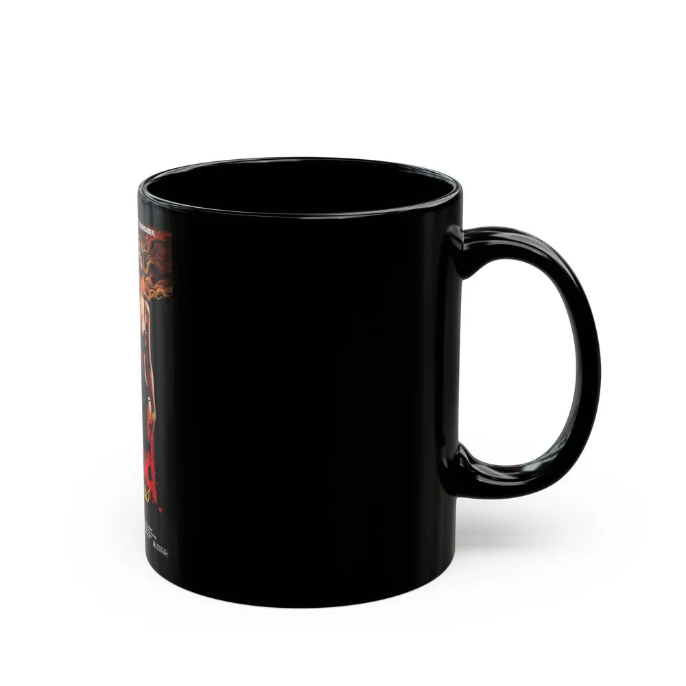 BLOOD SISTERS 1987 Movie Poster - Black Coffee Mug-Go Mug Yourself