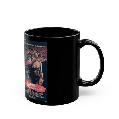 BLOOD SISTERS (VHS COVER) - Black Coffee Mug - Go Mug Yourself