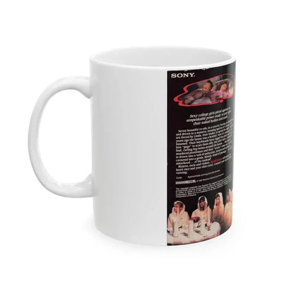 BLOOD SISTERS (VHS COVER) - White Coffee Mug - Go Mug Yourself