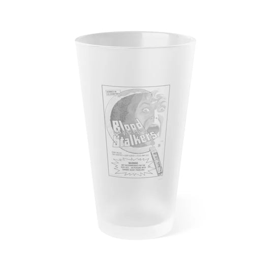 BLOOD STALKERS (THE NIGHT DANIEL DIED) 1976 Movie Poster - Frosted Pint Glass 16oz-16oz-Frosted-Go Mug Yourself