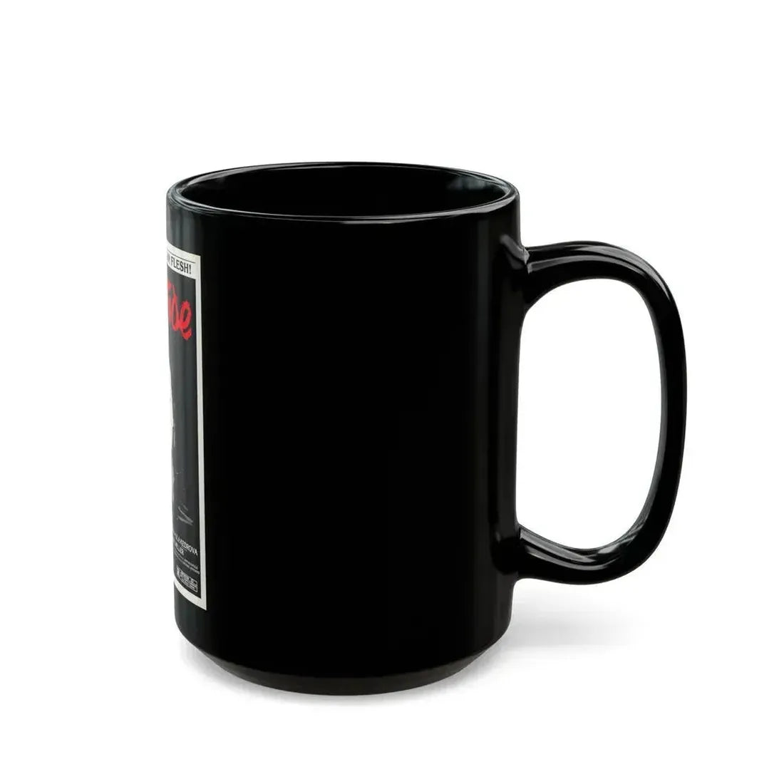BLOOD TIDE 1982 Movie Poster - Black Coffee Mug - Go Mug Yourself