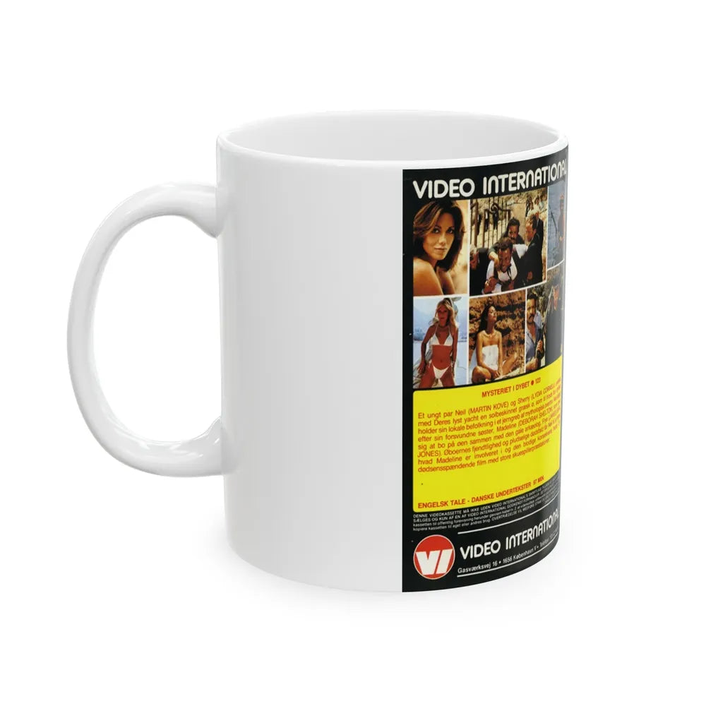 BLOOD TIDE (VHS COVER) - White Coffee Mug-Go Mug Yourself