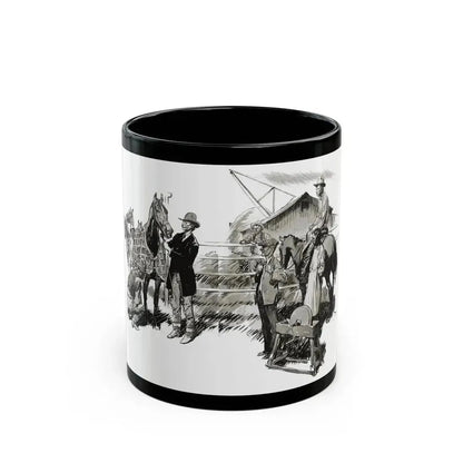 Blood Will Tell, Cosmopolitan, September 1930 - Black Coffee Mug 11oz - Go Mug Yourself