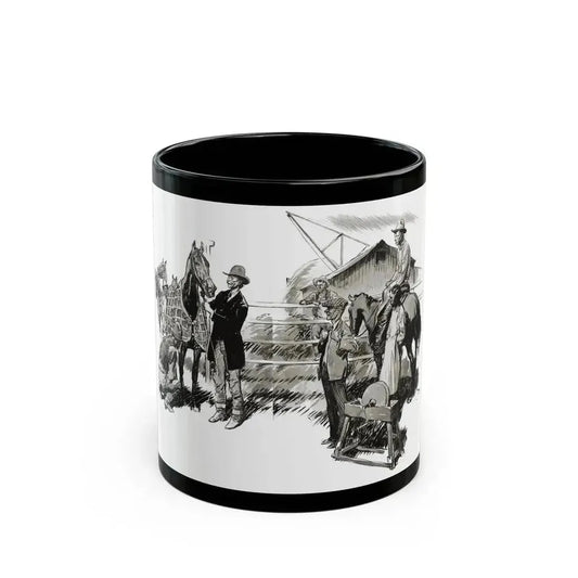 Blood Will Tell, Cosmopolitan, September 1930 - Black Coffee Mug 11oz - Go Mug Yourself