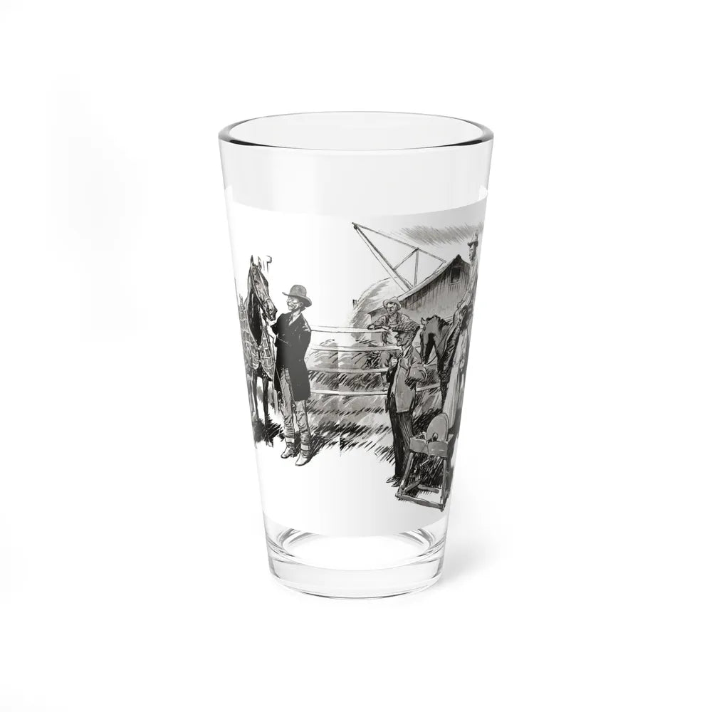 Blood Will Tell, Cosmopolitan, September 1930 (Magazine Illustration) Pint Glass 16oz-16oz-Go Mug Yourself