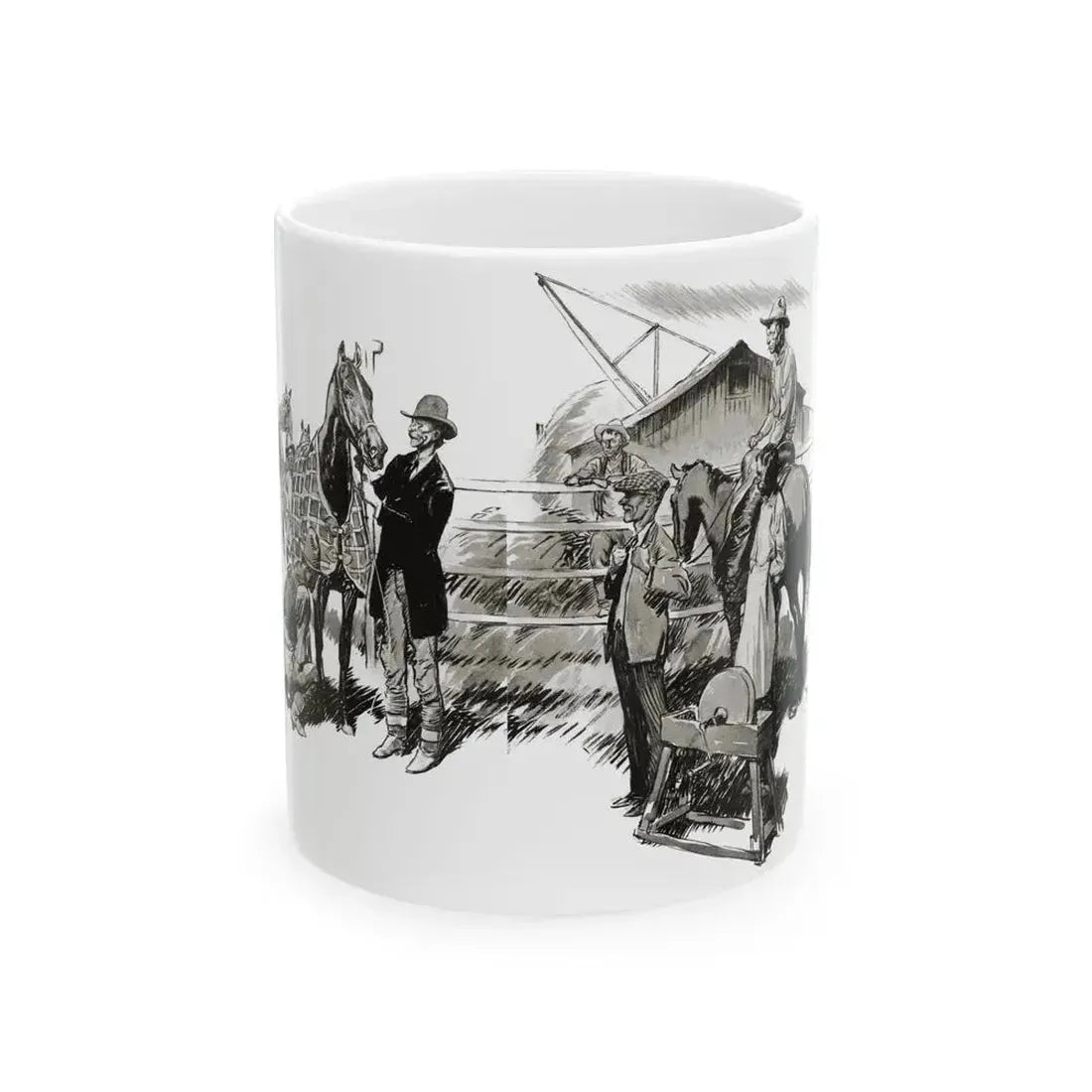Blood Will Tell, Cosmopolitan, September 1930 - White Coffee Mug 11oz - Go Mug Yourself