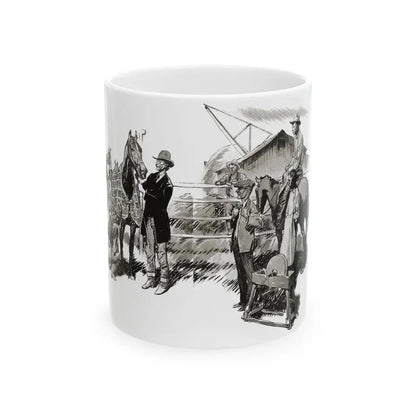 Blood Will Tell, Cosmopolitan, September 1930 - White Coffee Mug 11oz - Go Mug Yourself