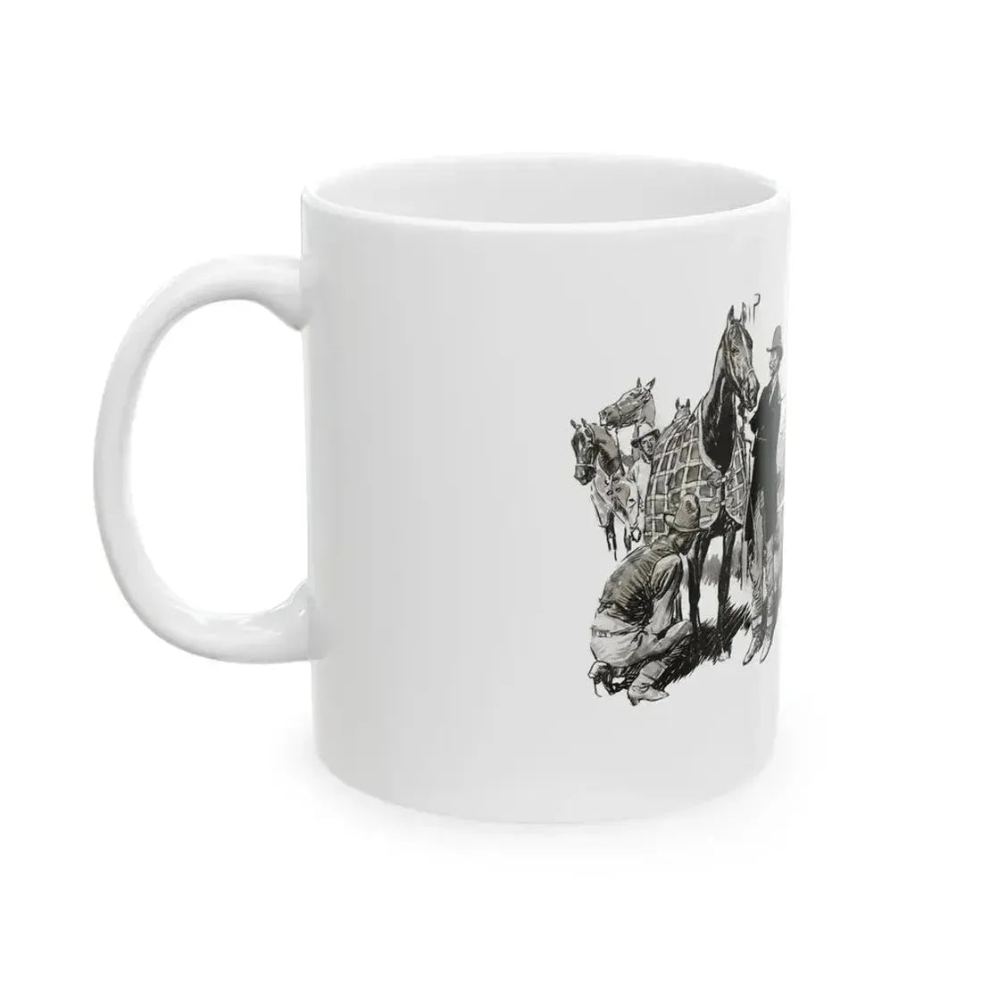 Blood Will Tell, Cosmopolitan, September 1930 - White Coffee Mug - Go Mug Yourself