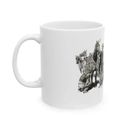 Blood Will Tell, Cosmopolitan, September 1930 - White Coffee Mug - Go Mug Yourself