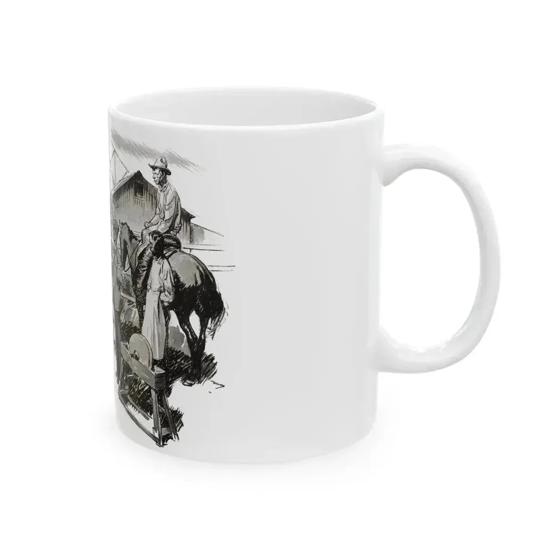 Blood Will Tell, Cosmopolitan, September 1930 - White Coffee Mug - Go Mug Yourself