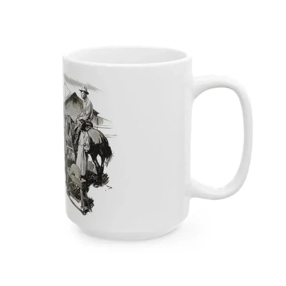 Blood Will Tell, Cosmopolitan, September 1930 - White Coffee Mug - Go Mug Yourself