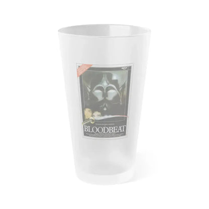 BLOODBEAT 1983 Movie Poster - Frosted Pint Glass 16oz 16oz Frosted - Go Mug Yourself