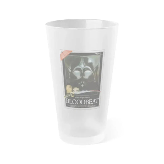 BLOODBEAT 1983 Movie Poster - Frosted Pint Glass 16oz 16oz Frosted - Go Mug Yourself