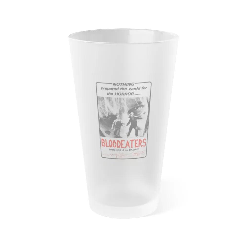 BLOODEATERS 1980 Movie Poster - Frosted Pint Glass 16oz-16oz-Frosted-Go Mug Yourself