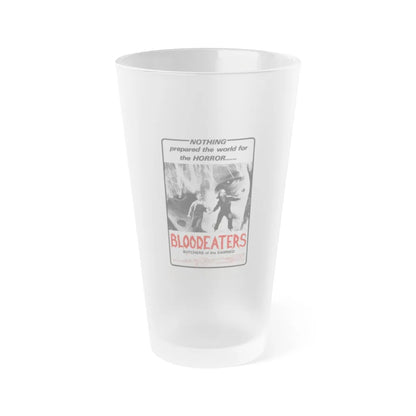 BLOODEATERS 1980 Movie Poster - Frosted Pint Glass 16oz-16oz-Frosted-Go Mug Yourself