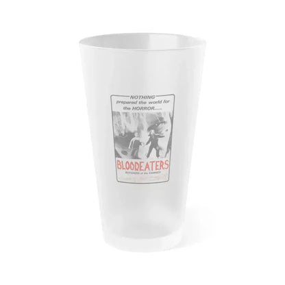 BLOODEATERS 1980 Movie Poster - Frosted Pint Glass 16oz 16oz Frosted - Go Mug Yourself
