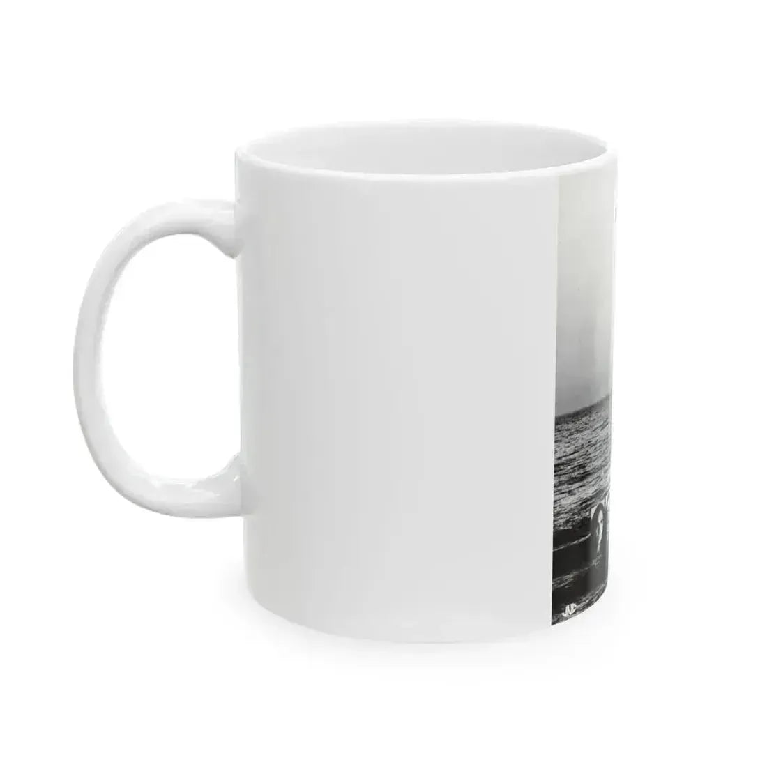 Bloodrock 1972 (Music Poster) White Coffee Mug - Go Mug Yourself