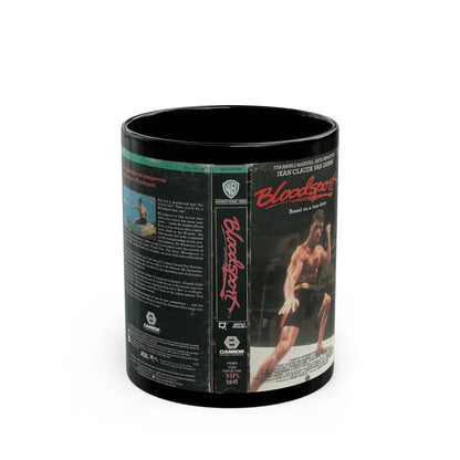 BLOODSPORT (VHS COVER) - Black Coffee Mug-11oz-Go Mug Yourself