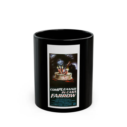 BLOODY BIRTHDAY (ITALIAN) 1981 Movie Poster - Black Coffee Mug-11oz-Go Mug Yourself