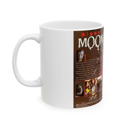 BLOODY MOON (VHS COVER) - White Coffee Mug-Go Mug Yourself