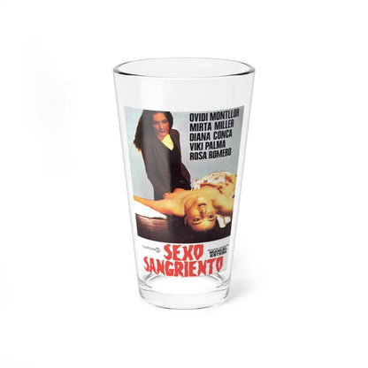 BLOODY SEX 1981 Movie Poster - Pint Glass 16oz-16oz-Go Mug Yourself