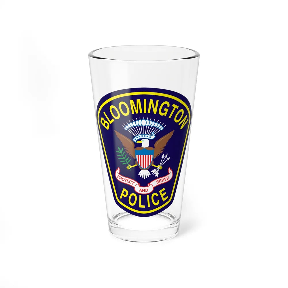 Bloomington Police Department Clinton Utah - Pint Glass 16oz-16oz-Go Mug Yourself