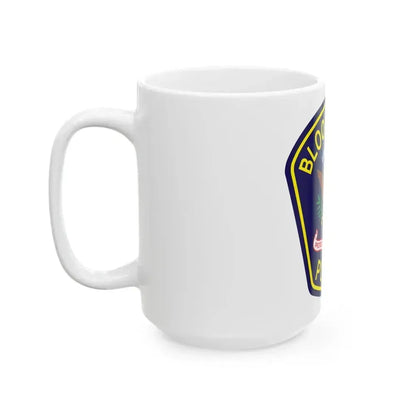 Bloomington Police Department Clinton Utah - White Coffee Mug - Go Mug Yourself