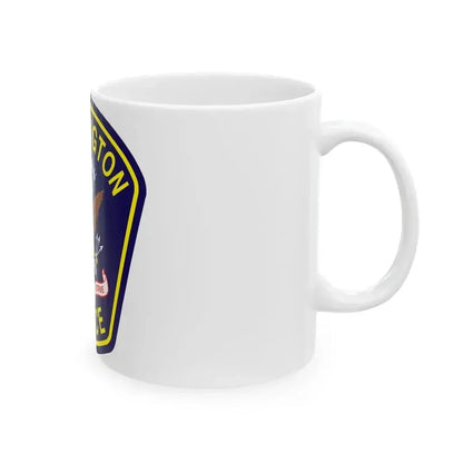 Bloomington Police Department Clinton Utah - White Coffee Mug - Go Mug Yourself