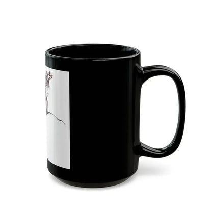 Blossom Without Leaves (1), McCall's magazine, December 1931 - Black Coffee Mug - Go Mug Yourself