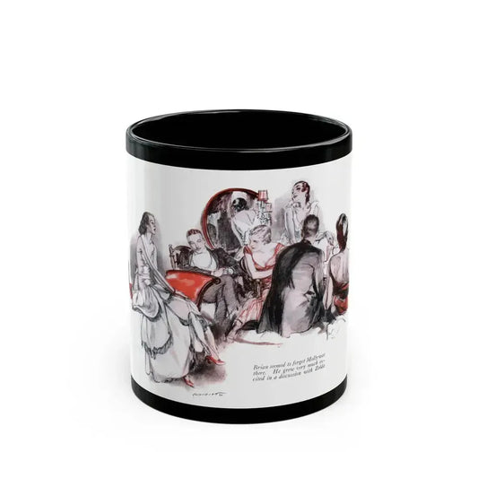 Blossom Without Leaves (2), McCall's magazine, December 1931 - Black Coffee Mug 11oz - Go Mug Yourself