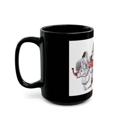 Blossom Without Leaves (2), McCall's magazine, December 1931 - Black Coffee Mug - Go Mug Yourself
