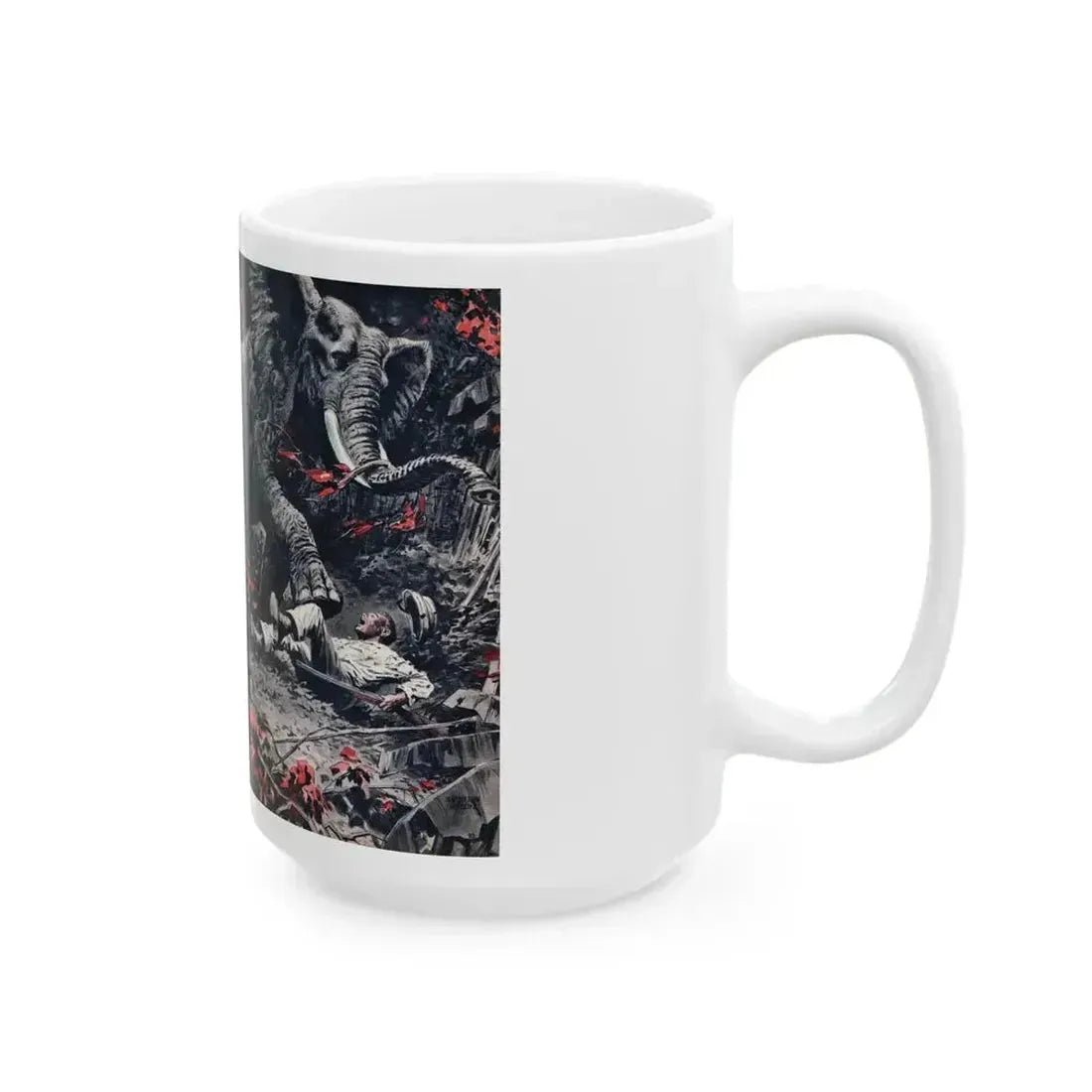 Blotted, Cavalier, November 1954 - White Coffee Mug - Go Mug Yourself