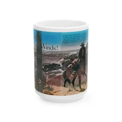 Blow, Desert Winds (1), Cosmopolitan, November 1934 - White Coffee Mug 15oz - Go Mug Yourself