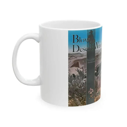 Blow, Desert Winds (1), Cosmopolitan, November 1934 - White Coffee Mug - Go Mug Yourself