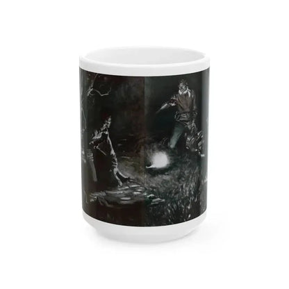 Blow, Desert Winds (2), Cosmopolitan, November 1934 - White Coffee Mug 15oz - Go Mug Yourself