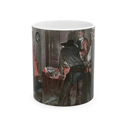 Blow, Desert Winds (3), Cosmopolitan, November 1934 - White Coffee Mug 11oz - Go Mug Yourself