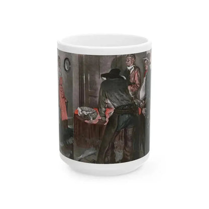 Blow, Desert Winds (3), Cosmopolitan, November 1934 - White Coffee Mug 15oz - Go Mug Yourself