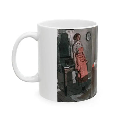 Blow, Desert Winds (3), Cosmopolitan, November 1934 - White Coffee Mug - Go Mug Yourself