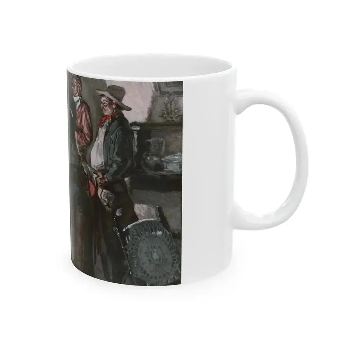 Blow, Desert Winds (3), Cosmopolitan, November 1934 - White Coffee Mug - Go Mug Yourself