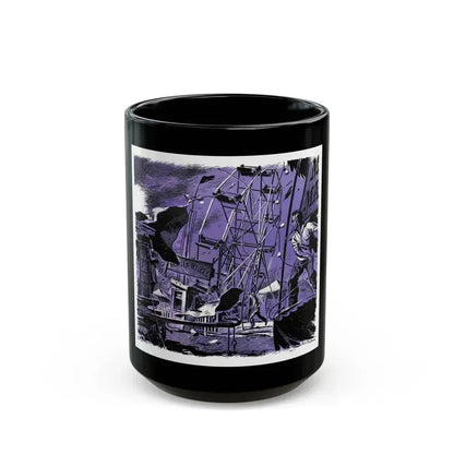 Blowdown, Bluebook Magazine, June 1953 - Black Coffee Mug 15oz - Go Mug Yourself