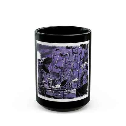 Blowdown, Bluebook Magazine, June 1953 - Black Coffee Mug 15oz - Go Mug Yourself