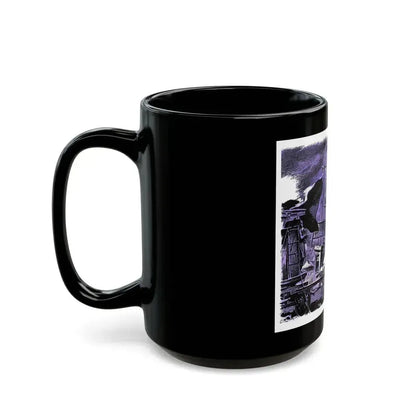 Blowdown, Bluebook Magazine, June 1953 - Black Coffee Mug - Go Mug Yourself
