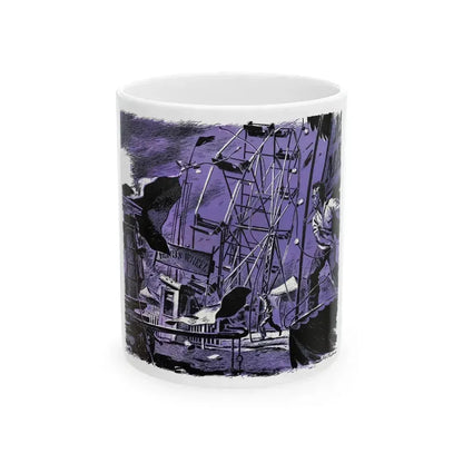 Blowdown, Bluebook Magazine, June 1953 - White Coffee Mug 11oz - Go Mug Yourself